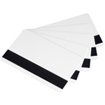 Cartão PVC CR 80 0,75mm Branco com Tarja Magnética Horizontal Alta